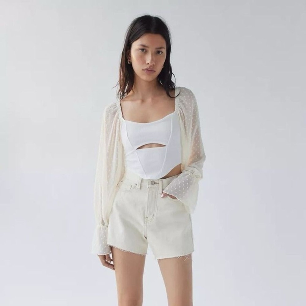 Urban Outfitters Mirabel Puff Sleeve Blouse
